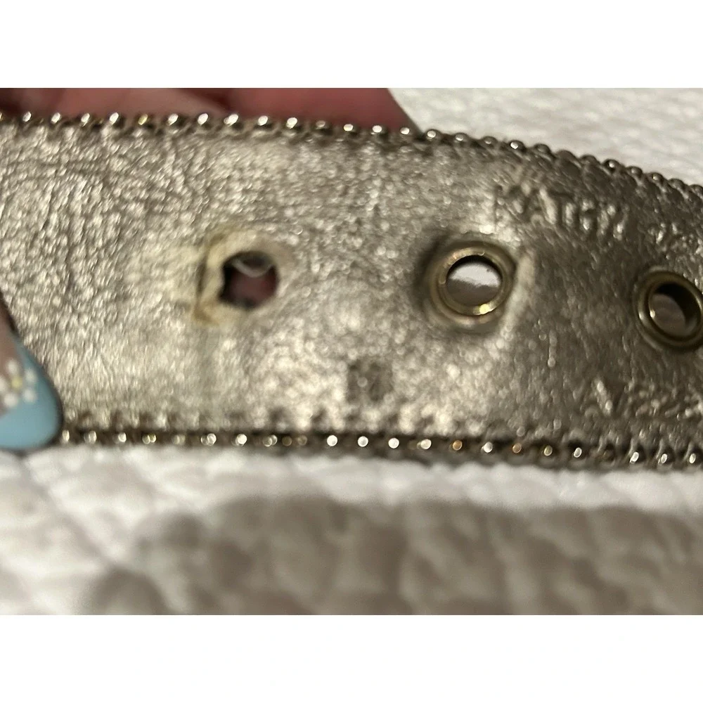 Kathy van zeeland black gold pearl belt Belt Size‎ Medium